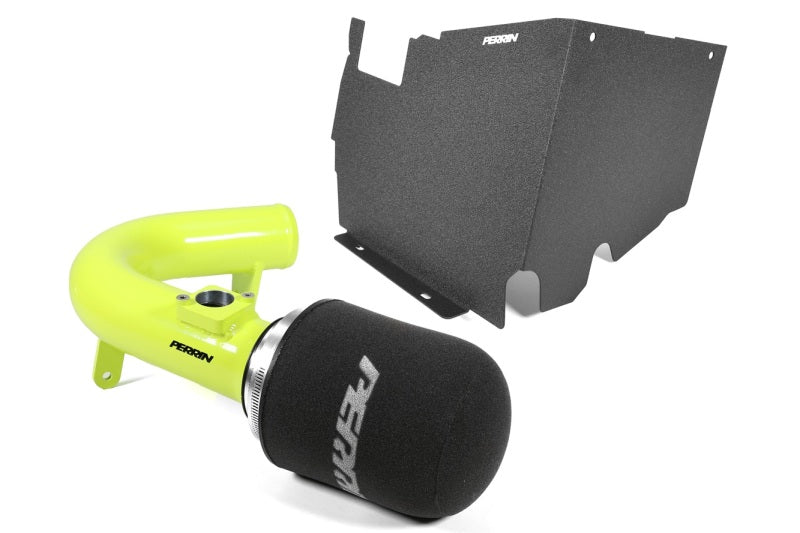 PERRIN 22-24 Subaru WRX Cold Air Intake w/ Heatshield - Neon Yellow