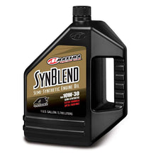 Load image into Gallery viewer, Maxima Syn Blend Ester 4T Semi-Synthetic 10W30 Engine Oil - 128oz