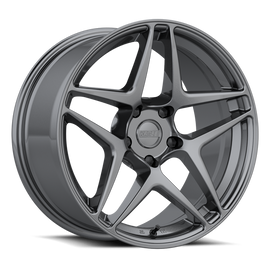 Kansei K15G Astro 19x8.5in / 5x114.3 BP / 35mm Offset / 73.1mm Bore - Gunmetal Wheel