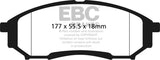 EBC 05-07 Ford F250 (inc Super Duty) 5.4 (2WD) Ultimax2 Rear Brake Pads