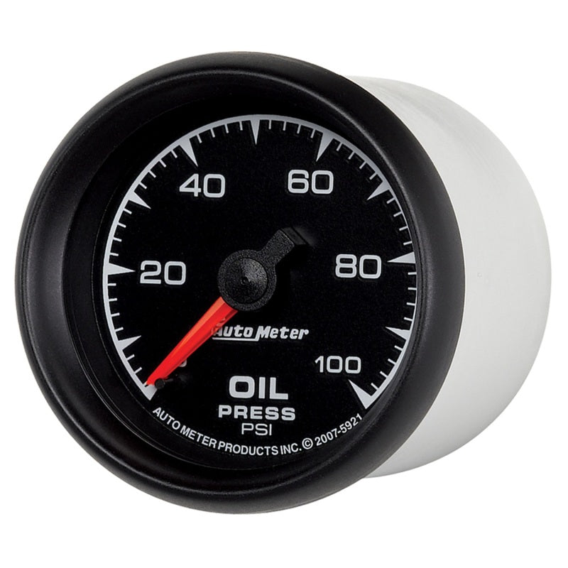 Autometer ES 52mm 0-100 PSI Mechanical Oil Pressure Gauge