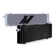 Load image into Gallery viewer, Mishimoto Universal Large Bar and Plate Cross Flow Black Oil Cooler