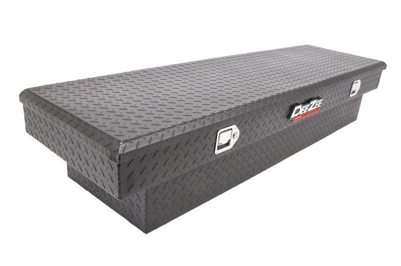 Deezee Universal Tool Box - Red Crossover - Single Lid Black BT