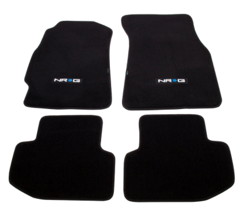 NRG Floor Mats - 94-01 Acura Integra (DC2 Logo) - 4pc.