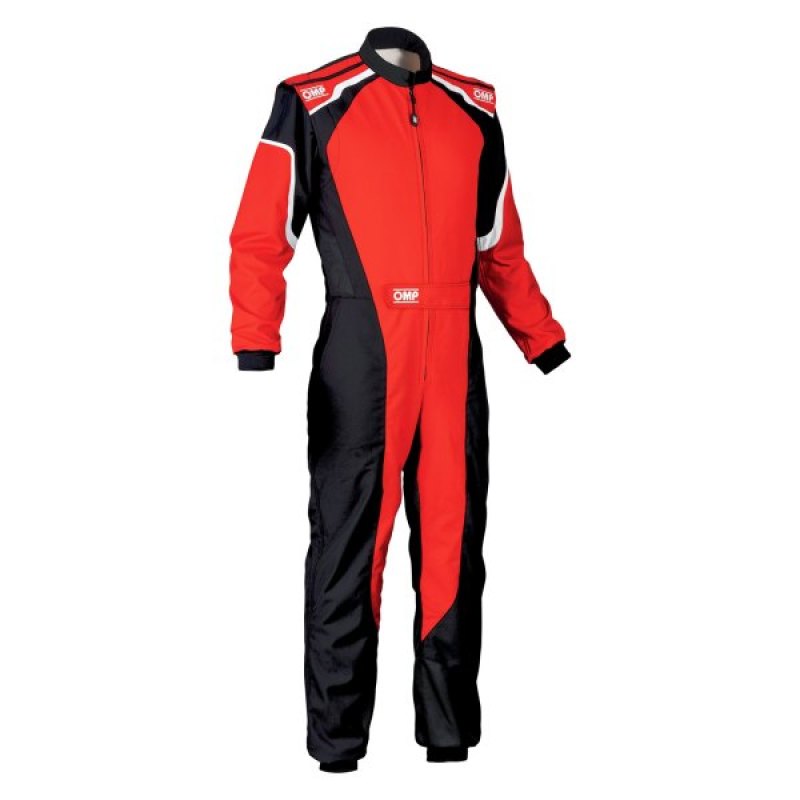 OMP KS-3 Overall Red/Black - Size 120 (For Children)