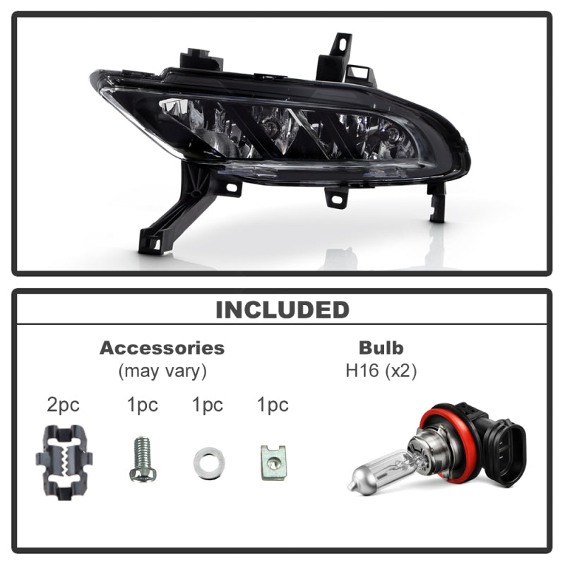 Spyder 16-18 Nissan Maxima OEM Fog Light - Left (FL-NM2016-L)