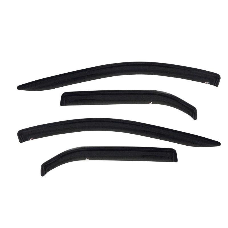 Westin 2008-2013 Toyota Highlander/Hybrid Wade Slim Wind Deflector 4pc - Smoke