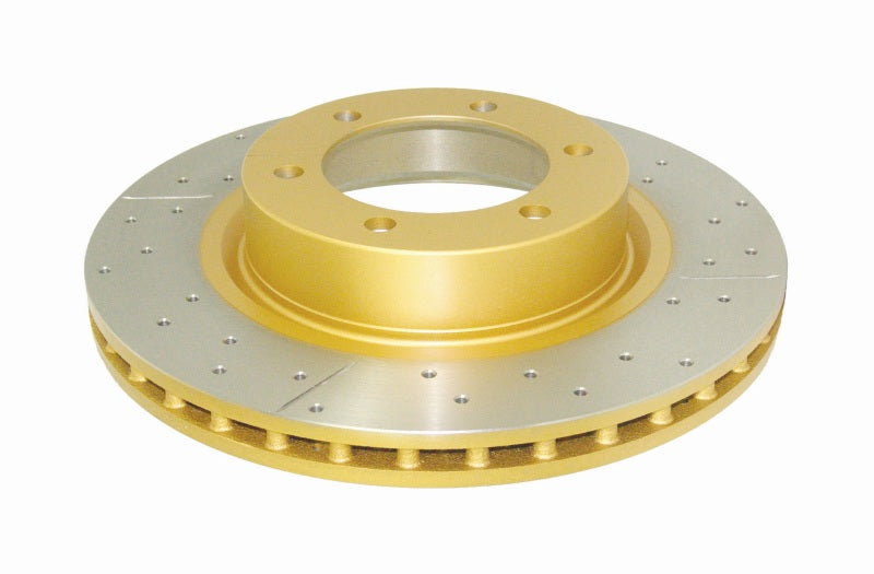 DBA 90-00 Mitsubishi Montero Front Street Series Drilled & Slotted Rotor