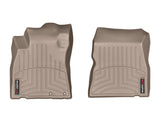 WeatherTech 2012+ Nissan Versa Front FloorLiner - Tan