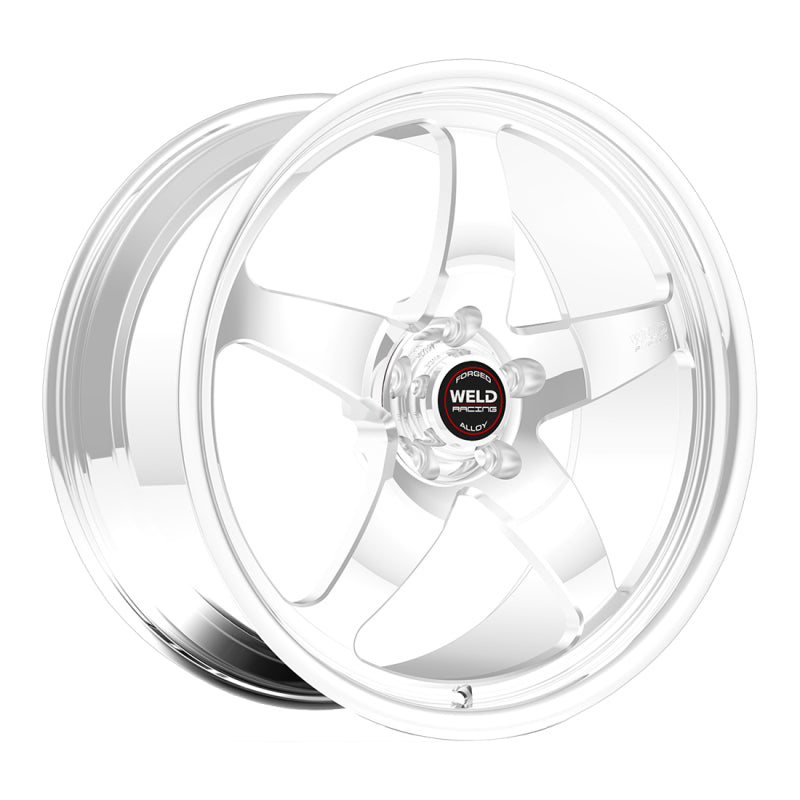 Weld S71 15x12.33 / 5x4.5 BP / 6.5in. BS Polished Wheel (Low Pad) - Non-Beadlock