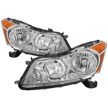 Load image into Gallery viewer, xTune Honda Accord 0-12 Sedan Only OEM Style Headlight - OEM Chrome HD-JH-HA08-4D-C