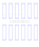 King Engine Bearings Ford 276DT/D17TED4/AJD 2.7L V6 (Size +0.10) Rod Bearing Set