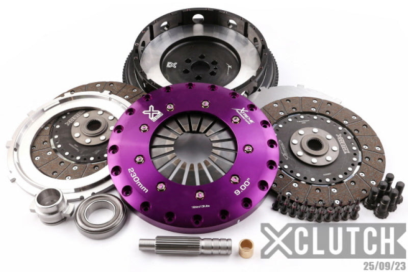 XClutch 89-94 Nissan Skyline GT-R 2.6L 9in Twin Solid Organic Clutch Kit