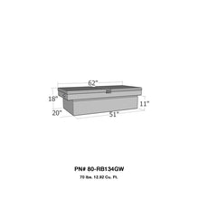 Load image into Gallery viewer, Westin/Brute Gull Wing Lid Mid Size / Down Size Long Bed Only - Aluminum