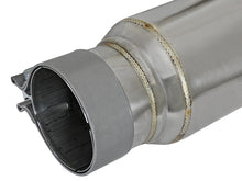 Load image into Gallery viewer, afe MACH Force-Xp Resonator 2-1/2 IN Inlet/Outlet x 4 IN Dia. x 12 IN Body x 15 IN Overall Length