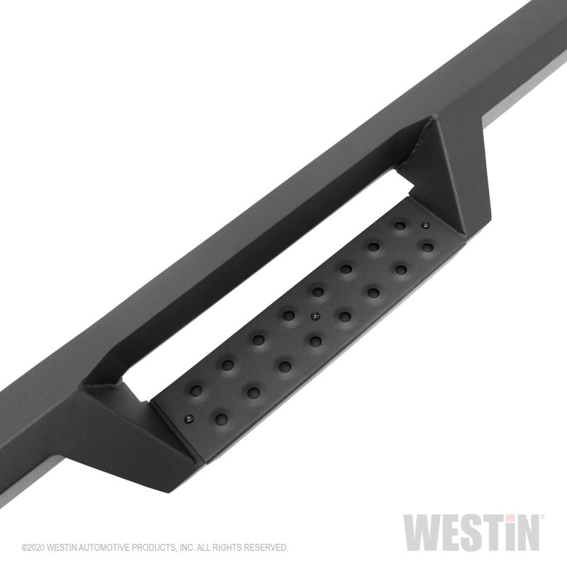 Westin 2020 Chevy Silverado 2500/3500 Crew Cab (6.5ft Bed) HDX W2W Nerf Step Bars - Textured Black