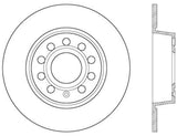 StopTech 10-12 and 15-16 Audi A3/A3 Quattro Sportstop Cryo Slotted & Drilled Rear Left Rotor