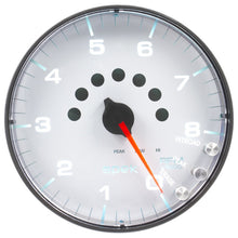 Load image into Gallery viewer, Autometer Spek-Pro Gauge Tachometer 5in 8K Rpm W/Shift Light &amp; Peak Mem White/Black