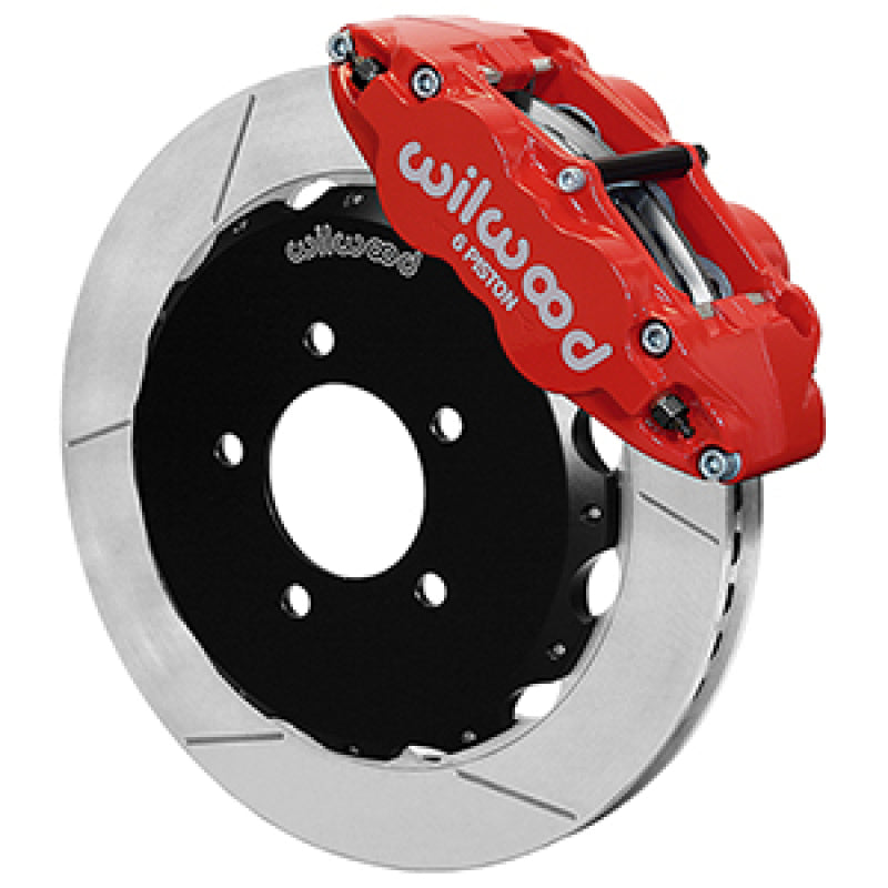 Wilwood 2013+ Honda Civic OEM 57mm Forged Narrow Superlite 6R Big Brake Front Brake Kit - Red