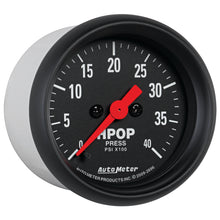 Load image into Gallery viewer, Autometer Z Series 2-1/16in 4K PSI High Pressure Oil Pump Gauge w/ Digital Stepper Motor