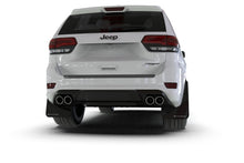 Load image into Gallery viewer, Rally Armor 18-22 Jeep Grand Cherokee SRT Trackhawk Black UR Mud Flap - White Logo