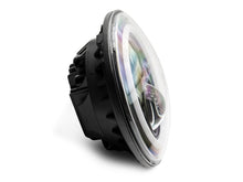 Load image into Gallery viewer, Raxiom 97-18 Jeep Wrangler TJ/JK Axial 7-Inch LED Headlights w/RGB Halo- Blk Hsng (Clear Lens)