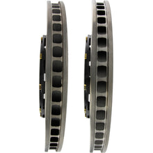 Load image into Gallery viewer, StopTech 09-11 Nissan GT-R Front Slotted Bare Iron 380x34mm AeroRotor Kit Pair