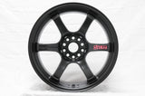 Gram Lights 57DR 18x8.5 +37 5x100 Semi Gloss Black Wheel