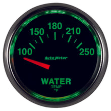 Load image into Gallery viewer, Autometer GS 52mm 100-250 Deg F Short Sweep Electronic Water Temperature Gauge