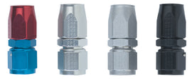 Fragola -16AN Straight Power Flow Hose End - Blue/Red