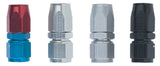 Fragola -6AN Straight Power Flow Hose End - Blue/Red
