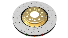 Load image into Gallery viewer, DBA 03-07 350Z / 03-04 G35 w/ Brembo Front Drilled &amp; Slotted 5000 Series 2 Piece Rotor Assembled w/