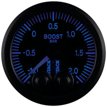 Load image into Gallery viewer, Autometer Stack 52mm -1 to +2 Bar (Incl T-Fitting) Pro-Control Boost Pressure Gauge - Black