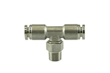 Load image into Gallery viewer, Turbosmart 1/8 NPT to TEE 1/4 Pushloc Stainless Steel