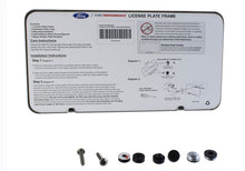 Load image into Gallery viewer, Ford Racing Slim License Plate Frame - Brushed Stainless Steel