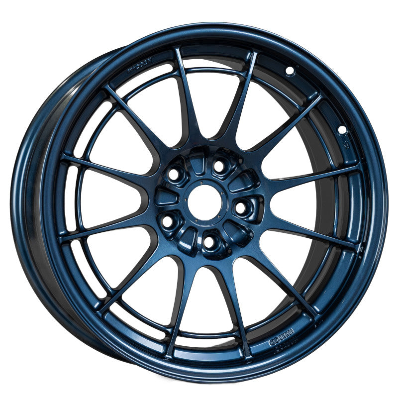 Enkei NT03+M 18x9.5 5x114.3 40mm Offset 72.6mm Bore Misty Blue Wheel *MOQ 40*