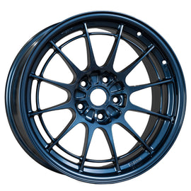 Enkei NT03+M 18x9.5 5x114.3 40mm Offset 72.6mm Bore Misty Blue Wheel *MOQ 40*
