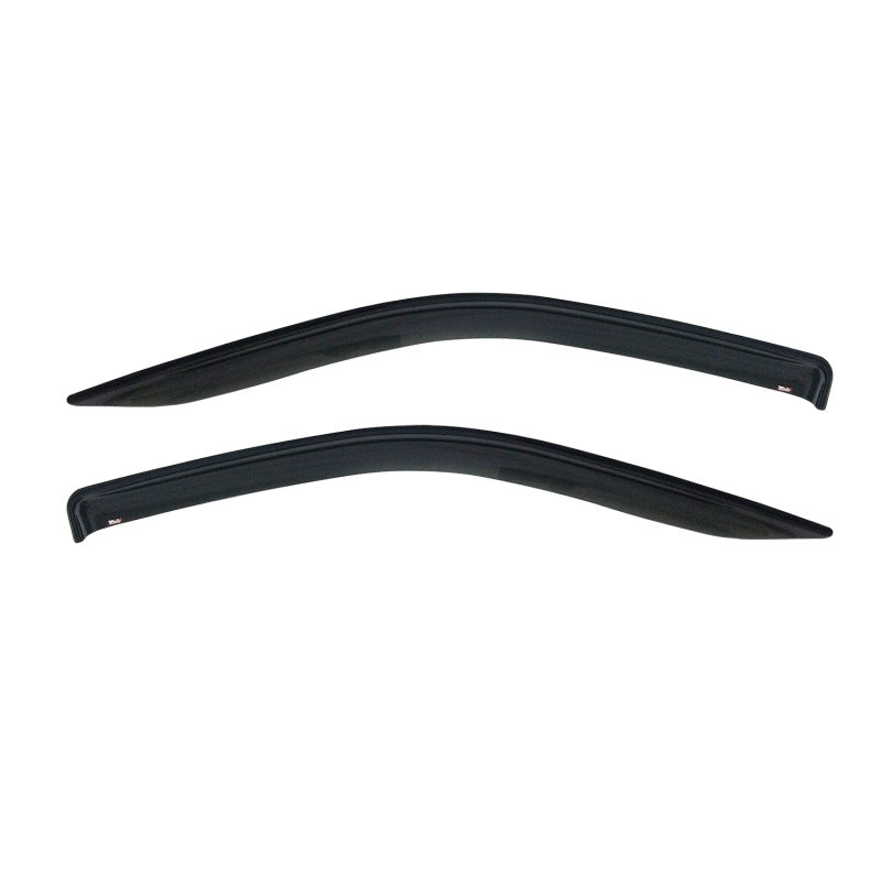 Westin 1998-2004 Nissan Frontier Wade Slim Wind Deflector 2pc - Smoke