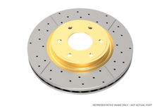 Load image into Gallery viewer, DBA 89-01 Nissan Skyline R32/33/34 (Excl GT-R) Rear Drilled &amp; Slotted Street Series Rotor w/Gold Hat