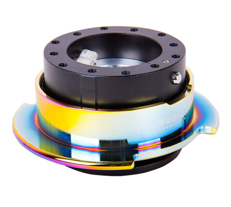 NRG Quick Release Gen 2.5 - Black Body / Neochrome Ring