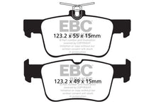 Load image into Gallery viewer, EBC 13+ Ford Fusion 1.6 Turbo Redstuff Rear Brake Pads