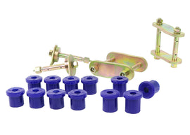 SuperPro 07+ Toyota Land Cruiser Greaseable Leaf Spring and Shackle Bushing Kit- (Rear)