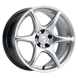 Kansei K11S Tandem 18x8.5in / 5x112 BP / 35mm Offset / 66.56mm Bore - Hyper Silver Wheel