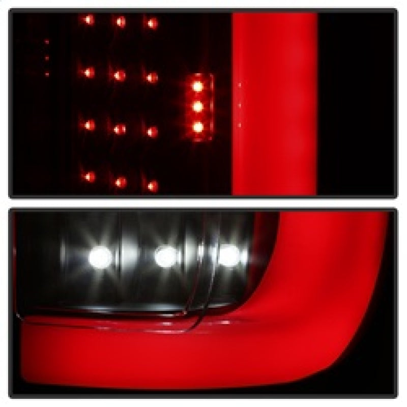 xTune 17-18 Ford F-250 Super Duty (Excl LED Models) LED Tail Lights-Blk Smk (ALT-ON-FS17-LBLED-BSM)