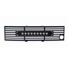 Load image into Gallery viewer, Putco 11-14 Ford F-150 EcoBoost SS Blk Bar Bumper Grille Insert w/ 10in Luminix Light Bar