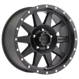 Method MR301 The Standard 16x8 0mm Offset 5x4.5 83mm CB Matte Black Wheel