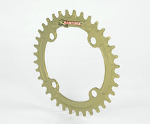 Load image into Gallery viewer, Renthal 1XR Chainring 104 mm. BCD 36T - Hard Anodized Aluminum Gold