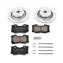 Load image into Gallery viewer, Power Stop 08-13 Infiniti G37 Rear Z23 Evolution Sport Brake Kit