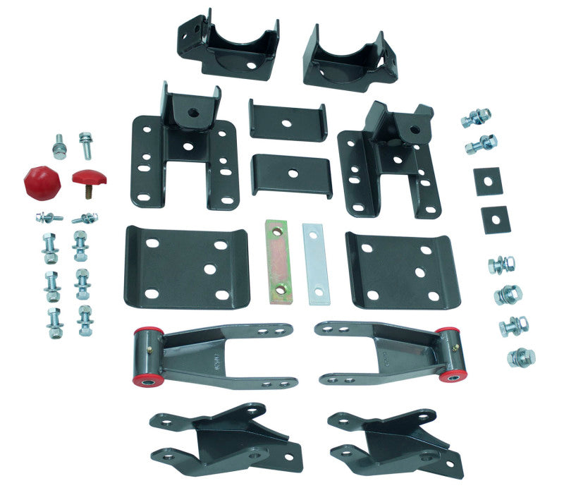 MaxTrac 14-18 GM C/K1500 2WD/4WD 3-4in Rear Adj. Lowering Flip Kit