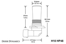 Load image into Gallery viewer, Diode Dynamics H10 HP48 LED - Cool - White (Pair)